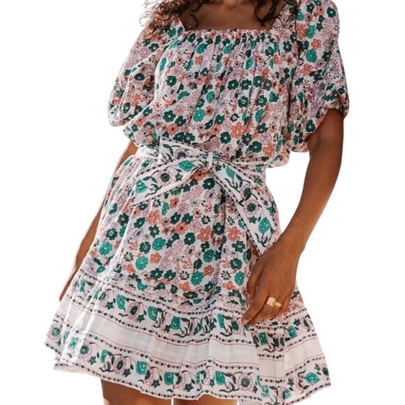 Cleobella Mara Mini Dress, Size L, New with Tag $275 - Picture 6 of 11